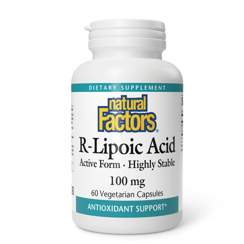 Natural Factors R Alpha Lipoic Acid 100mg 60 S