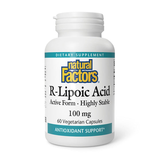 Natural Factors R Alpha Lipoic Acid 100mg 60 S
