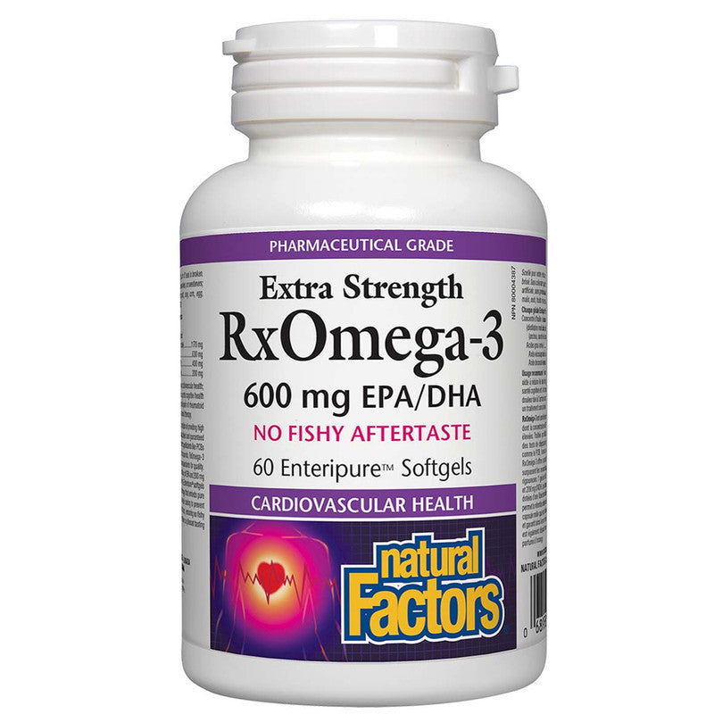 Natural Factors Rx Omega 3 600mg 60 S