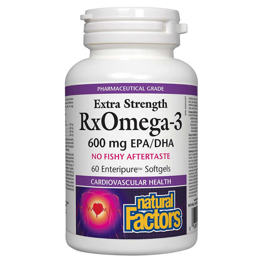 Natural Factors Rx Omega 3 600mg 60 S