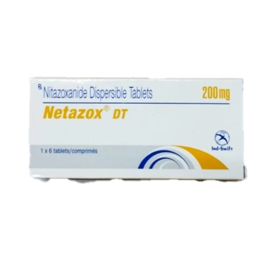 Netazox Dt 200mg 6s