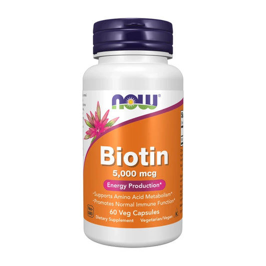 Now Biotin 5000mcg 60's