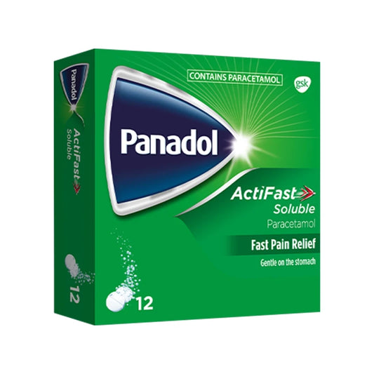 Panadol Actifast Soluble Tablets 12s