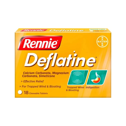 Rennie Deflatine Tablets 18s