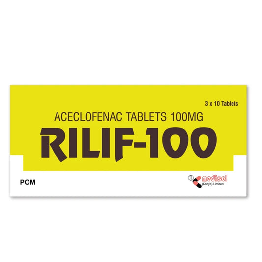 Rilif 100mg Tablets 30s