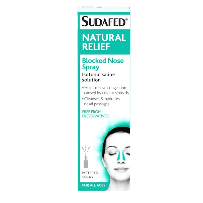 Sudafed Natural Relief Blocked Nose Spray