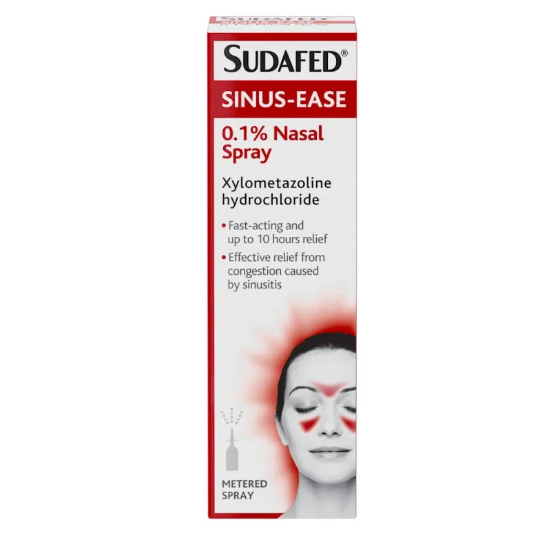 Sudafed Sinus Ease 0.1% Nasal Spray 15ml