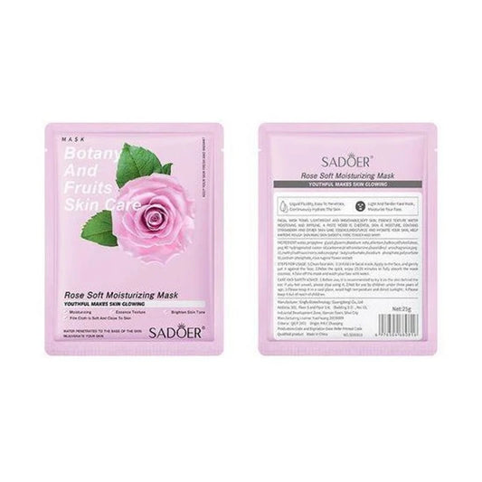 Sadoer Rose Soft Moisturizing Facial Mask 25g