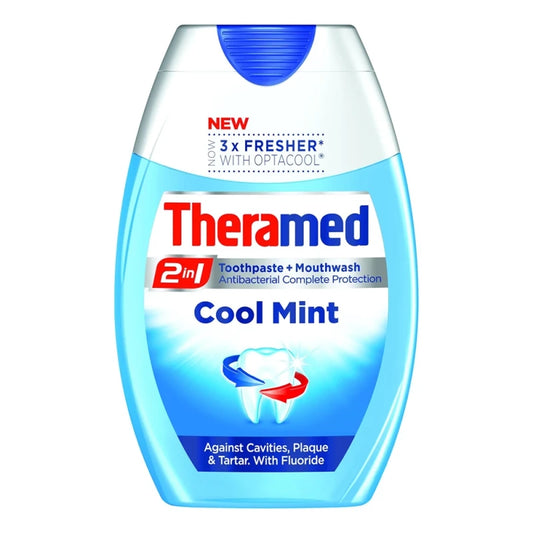 Theramed 2 in 1 Cool Mint Toothpaste 75ml