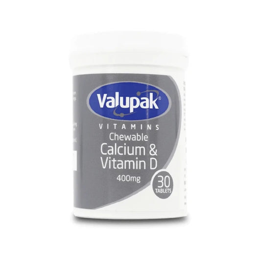 Valupak Calcium With Vitamin D Tabs 30 Tablets