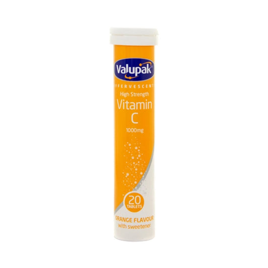 Valupak Vitamin C 1000mg Effe Tabs 20,s
