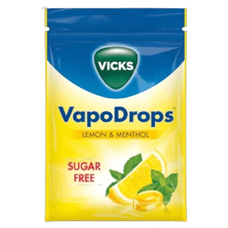 Vicks Vapodrops Lemon Menthol 72s