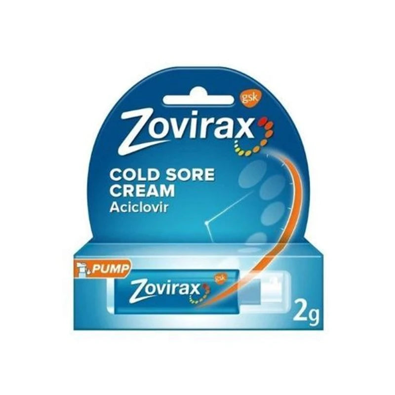 Zovirax Cold Sore Cream 2g