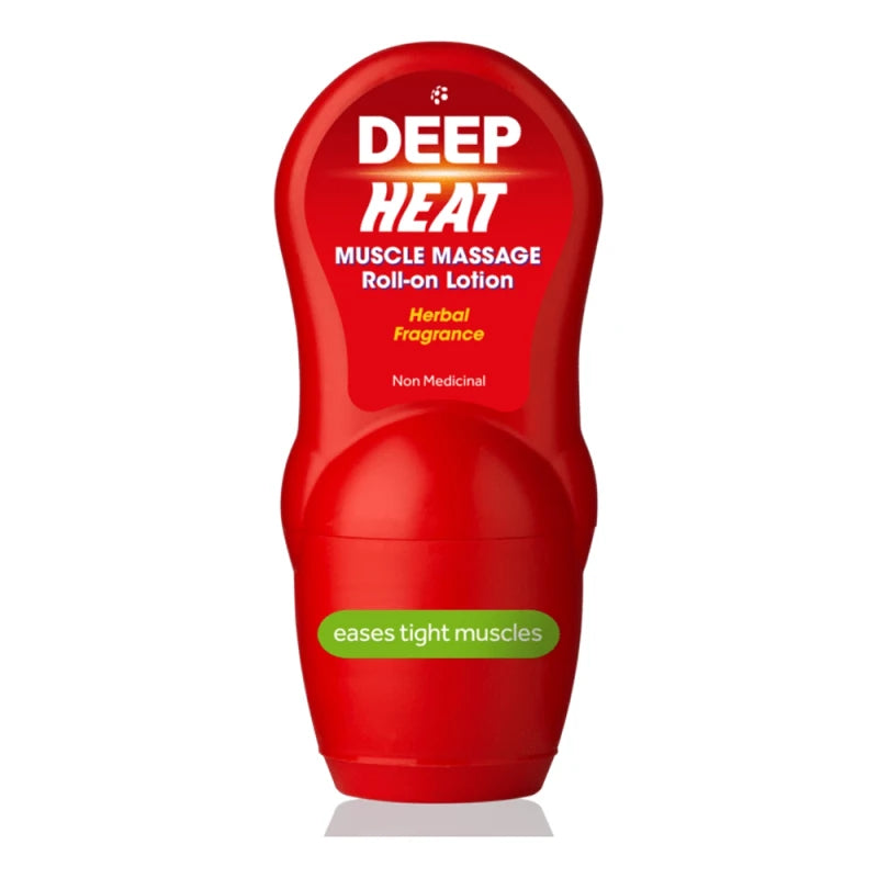 Deep Heat Muscle Massage Roll On Lotion 50ml