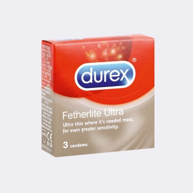 Durex Featherlite Ultra 3 Pack - Kara Care Pharmacy