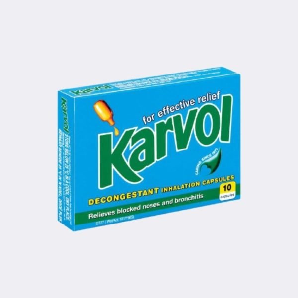 Karvol Inhalation Caps - Kara Care Pharmacy