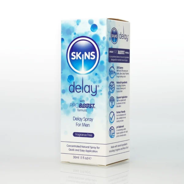 SKINS NATURAL DELAY SPRAY 30ML