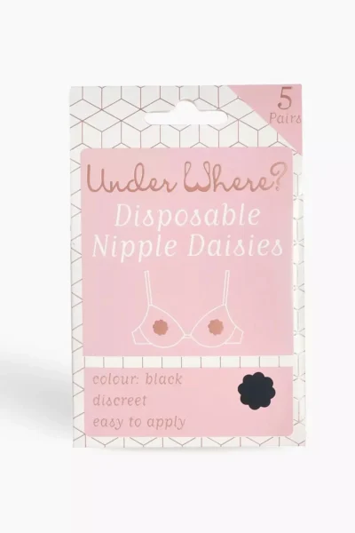 UNDER WHERE? DISPOSABLE NIPPLE DAISIES 5 PAIRS