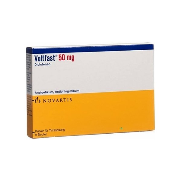 VOLTFAST 50MG 9`S