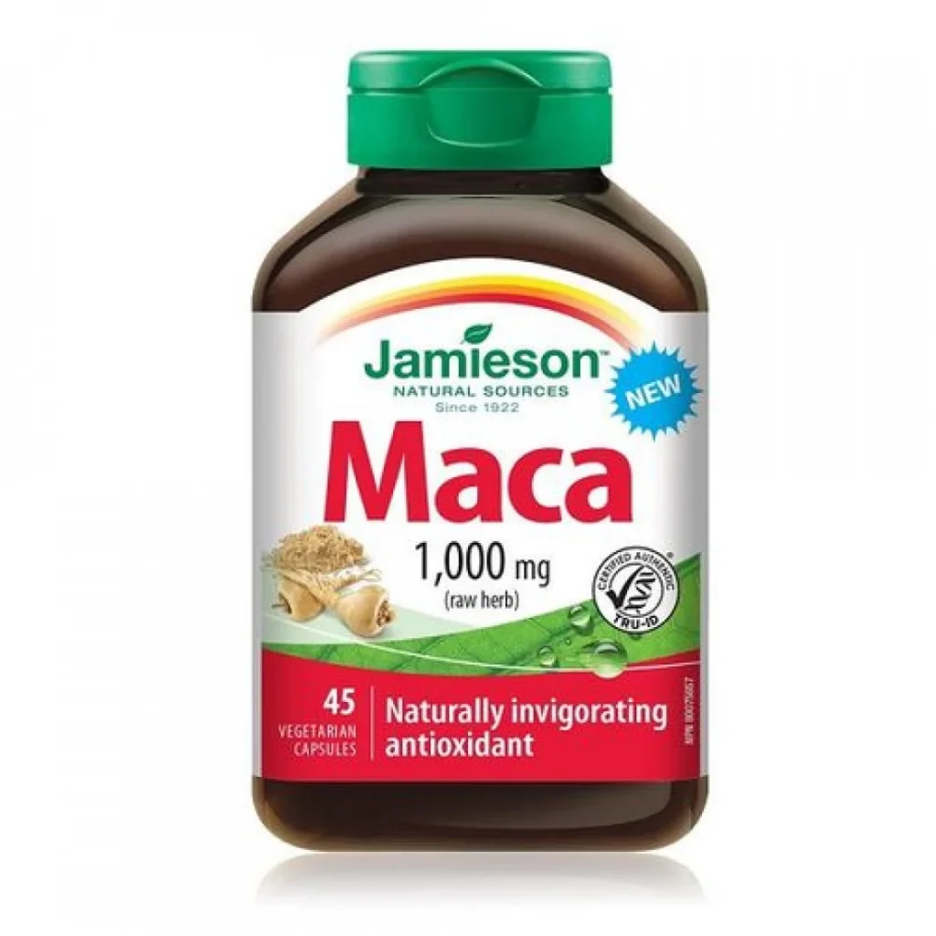 JAMIESON MACA 1000MG CAPSULES