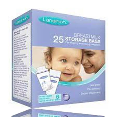 LANSINOH BREAST MILK STORAGE BAGS 25S