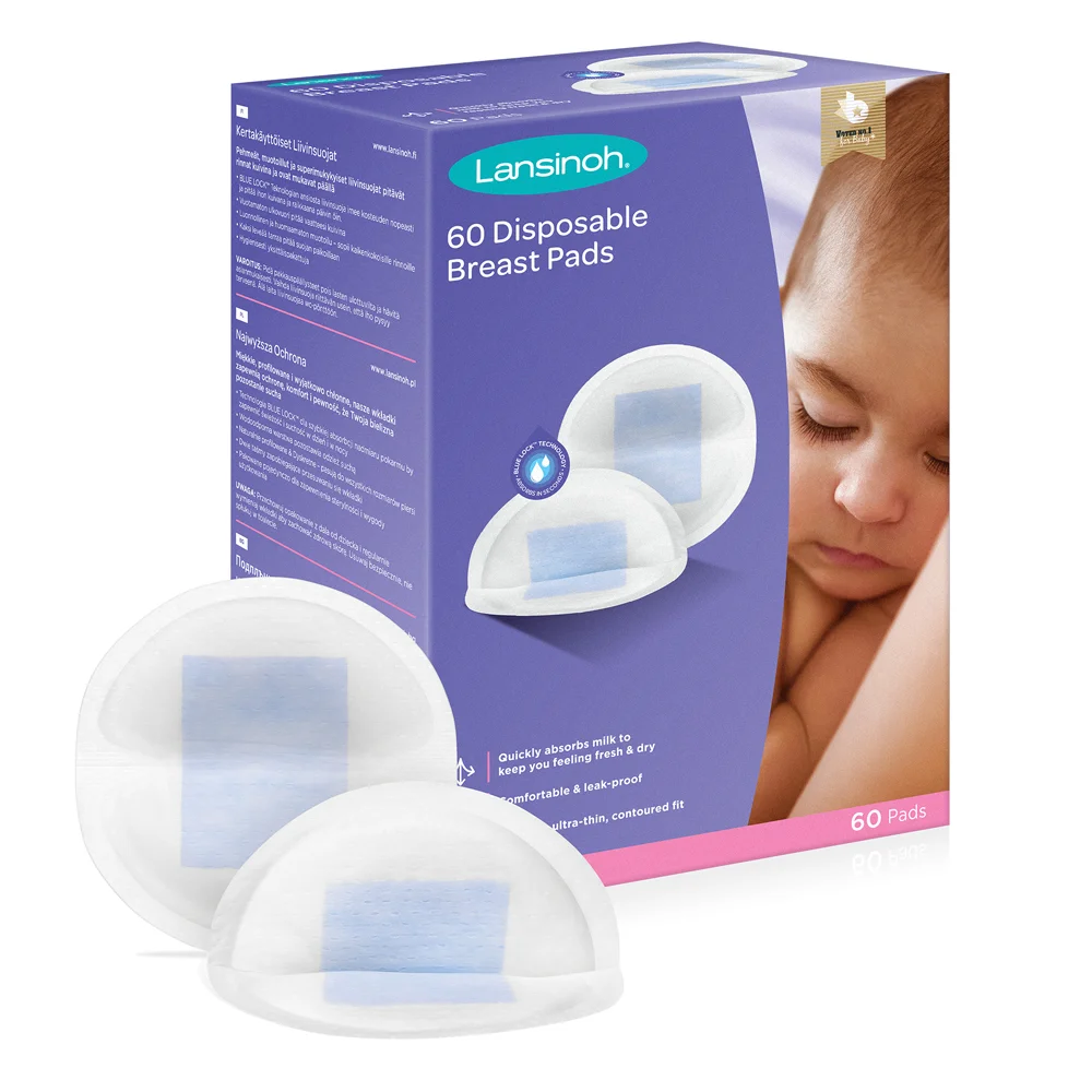 LANSINOH DISPOSABLE NURSING PADS 24S