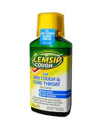 LEMSIP DRY COUGH/SORE THROAT SLN 180ML