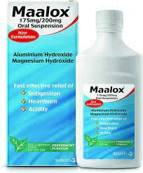 MAALOX PLUS SUSP 250ML