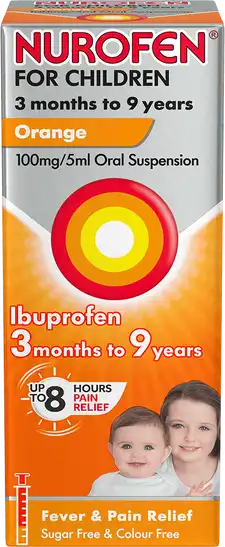 NUROFEN FOR CHILDREN ORANGE