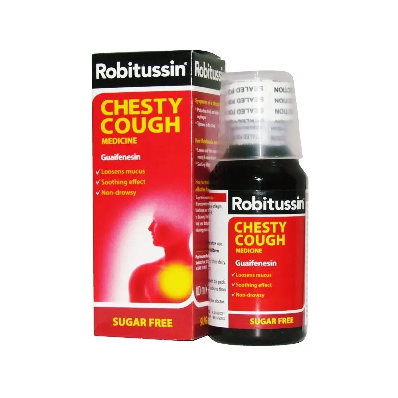 ROBITUSSIN DRY COUGH 100ML SUGAR FREE