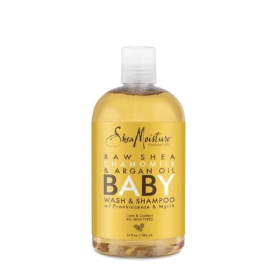 SHEA MOISTURE BABY WASH & SHAMPOO SHEA/CHAMOMILE/ ARGAN OIL 384