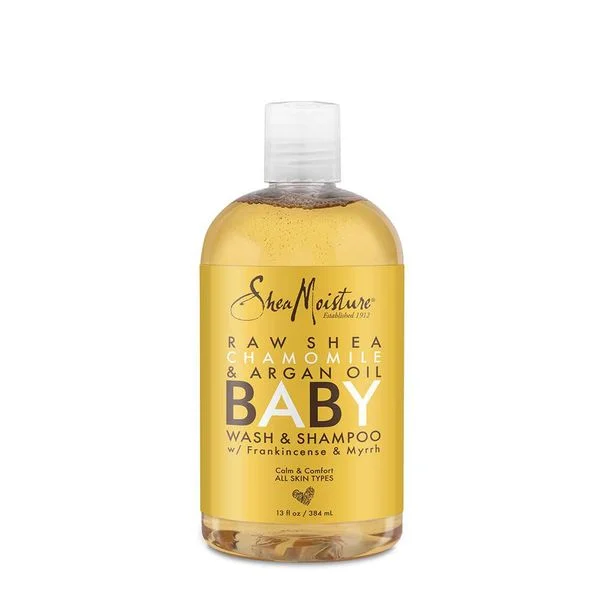 SHEA MOISTURE BABY WASH & SHAMPOO SHEA/CHAMOMILE/ ARGAN OIL 384