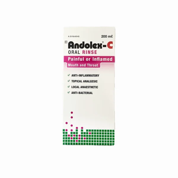 Andolex C Oral Rinse 200Ml