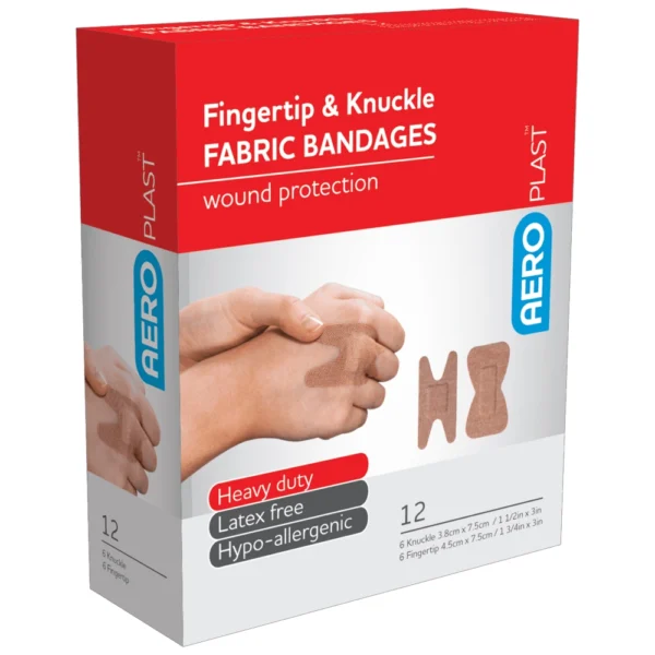 AERO FABRIC FINGER & KNUCKLE PLASTER 12