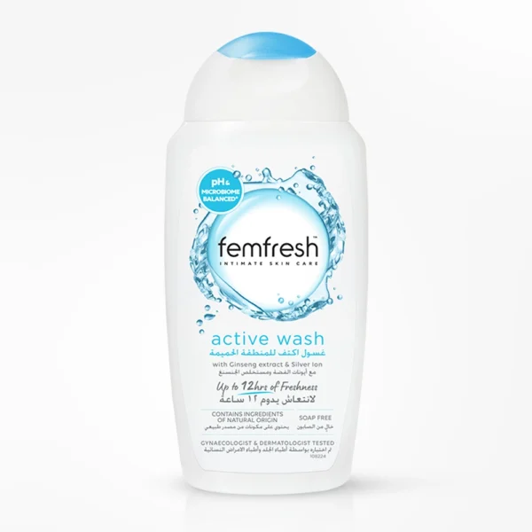 FEMFRESH ACTIVE DEODORISING WASH 250ML