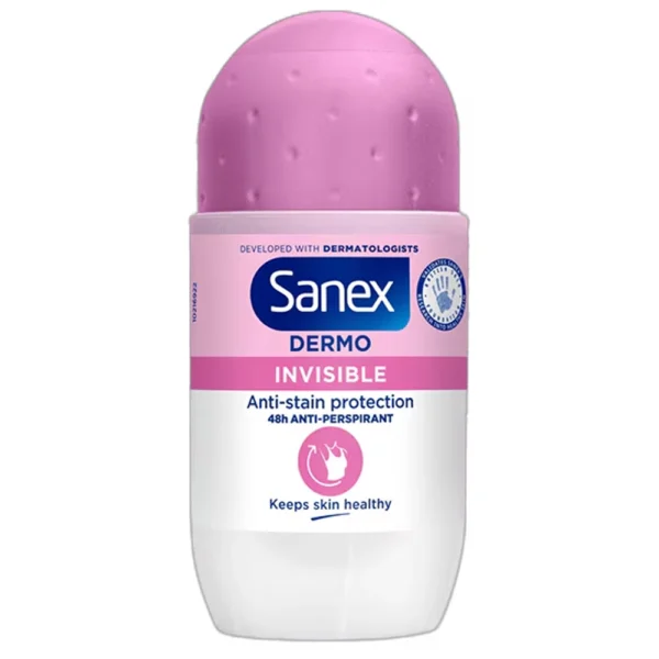 SANEX DEO ROLL-ON INVISIBLE 50ML
